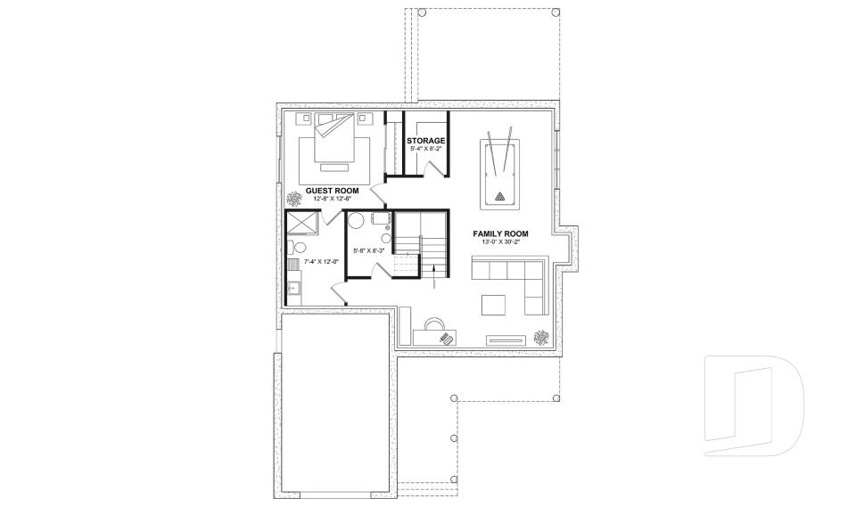 Finished basement (Optional $) -  - Kelowna 2