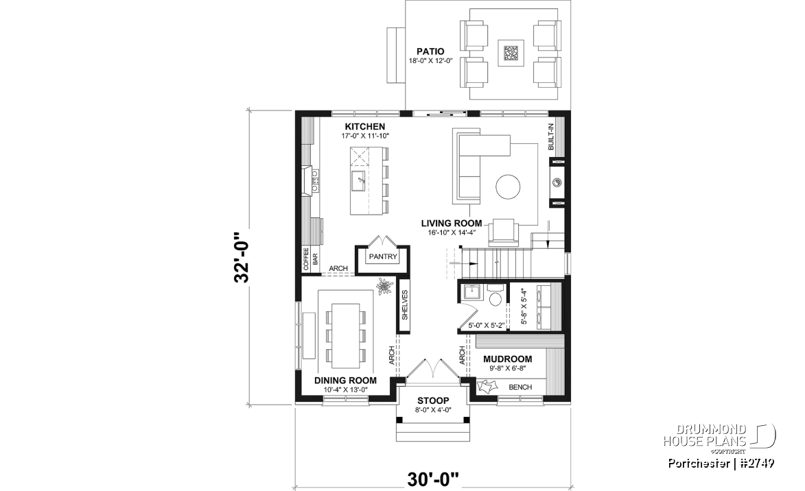 1st level - Modern Farmhouse with Gas Fireplace, Bright Open Spaces and Beautiful Master Suite - Portchester