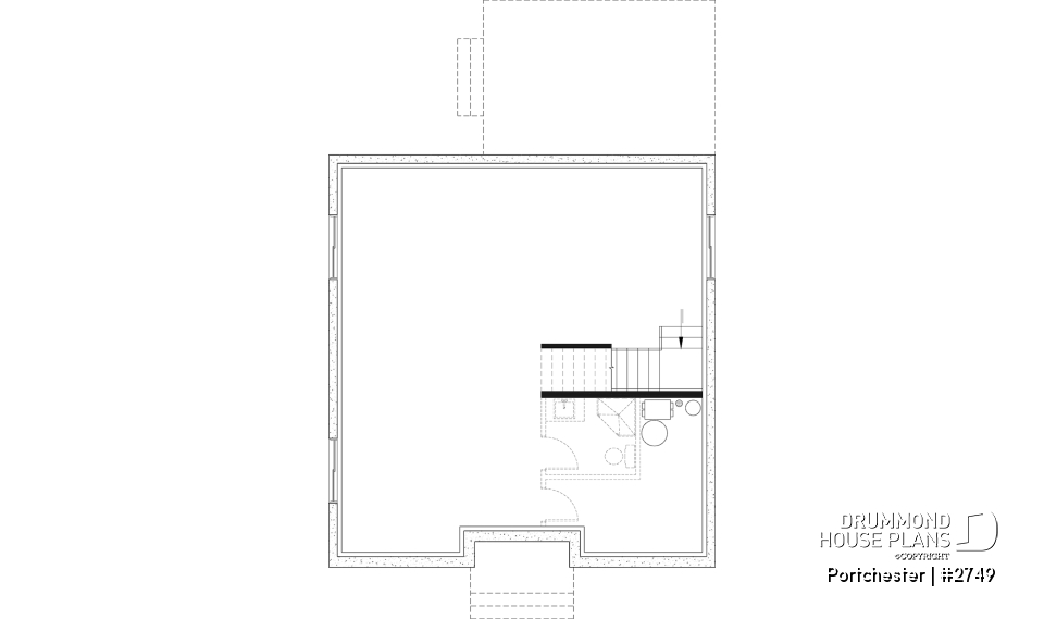 Unfinished basement - Modern Farmhouse with Gas Fireplace, Bright Open Spaces and Beautiful Master Suite - Portchester