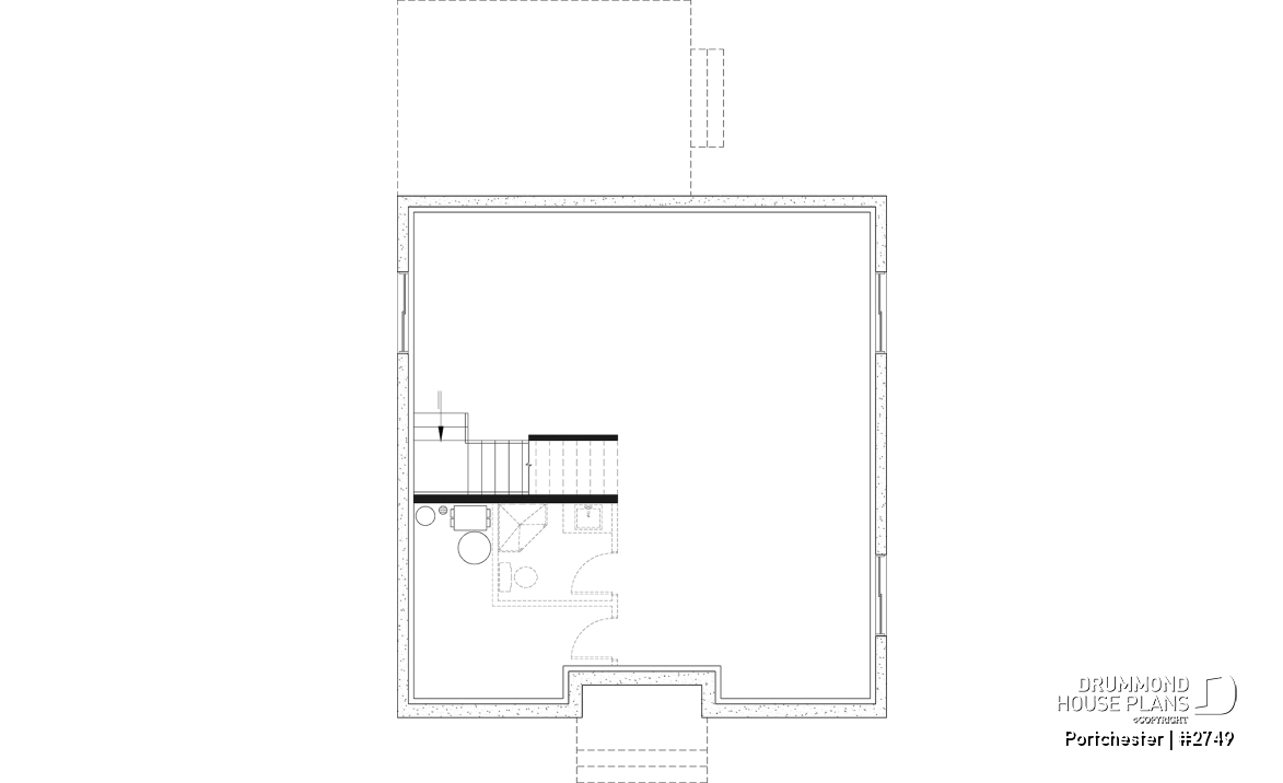 Unfinished basement - Modern Farmhouse with Gas Fireplace, Bright Open Spaces and Beautiful Master Suite - Portchester
