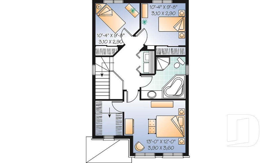 2nd level -  - Colter