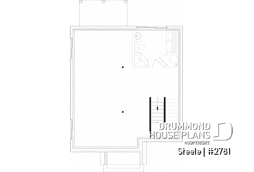 Unfinished basement -  - Steele