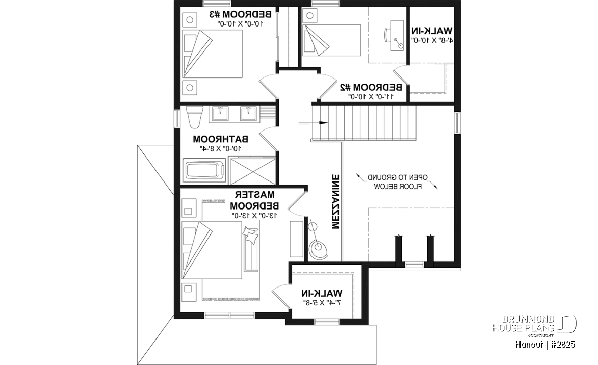 2nd level - Modern Crafstman-style home with soaring cathedral ceiling, bright mezzanine, and natural light - Hanout