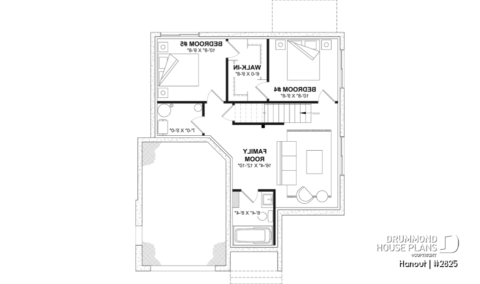 Basement - Modern Crafstman-style home with soaring cathedral ceiling, bright mezzanine, and natural light - Hanout
