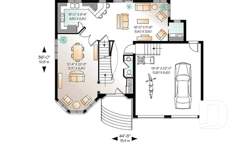 1st level -  - County View