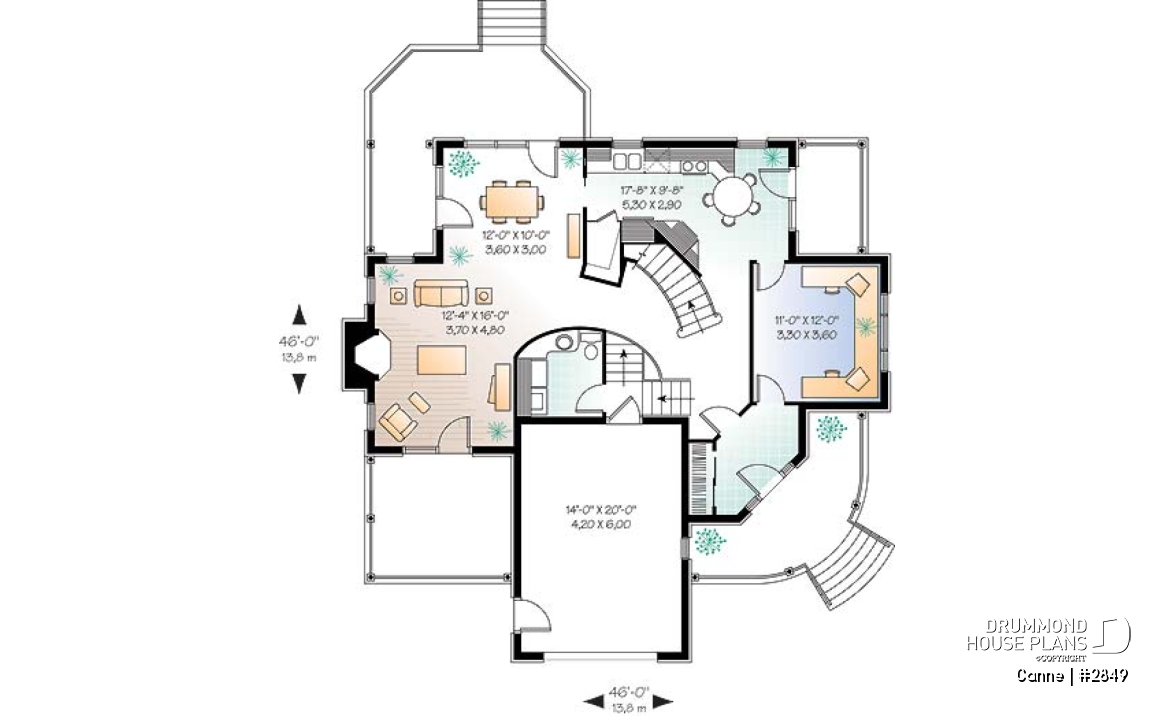 1st level - Spacious master suite with private balcony, home office - Canne