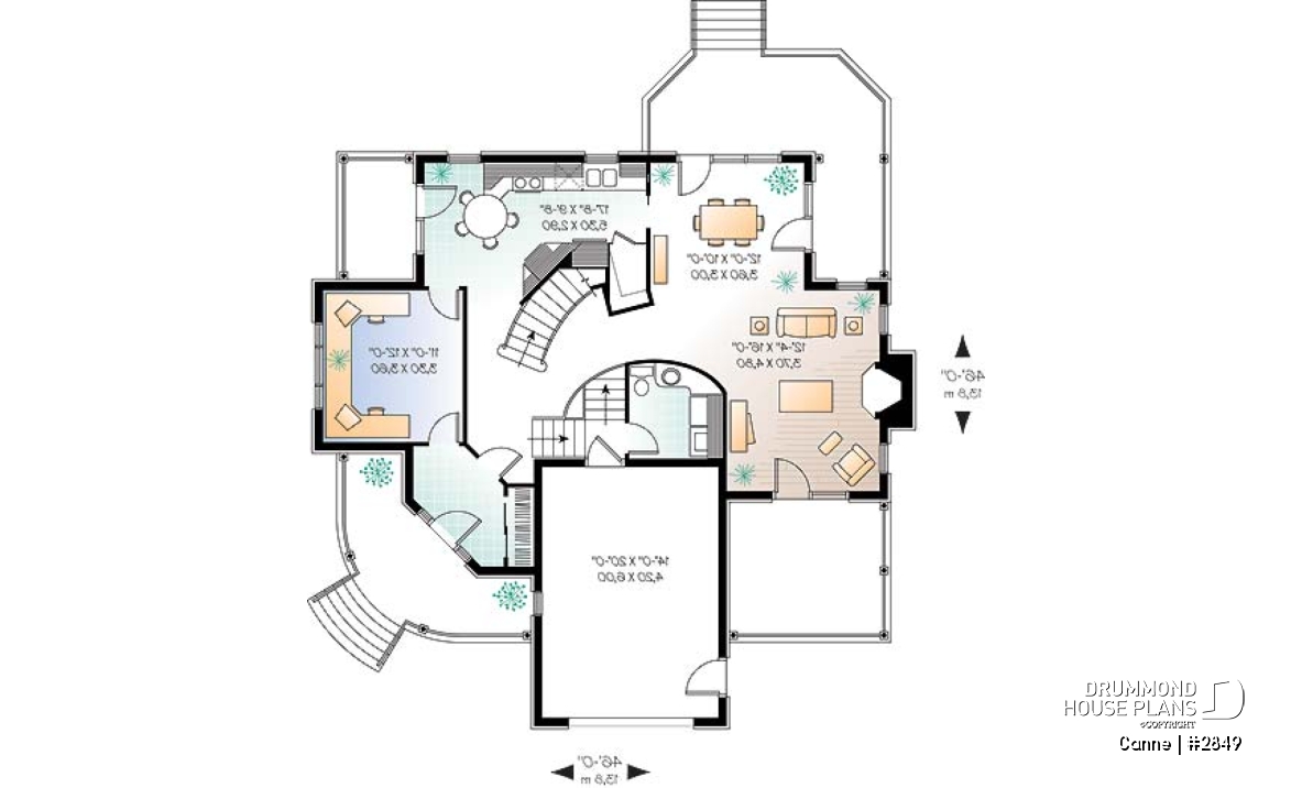 1st level - Spacious master suite with private balcony, home office - Canne