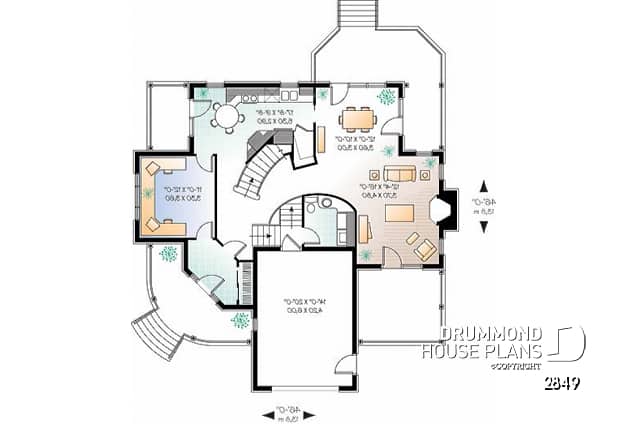 1st level - Spacious master suite with private balcony, home office - Canne