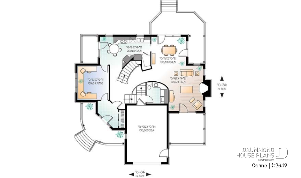 1st level - Spacious master suite with private balcony, home office - Canne