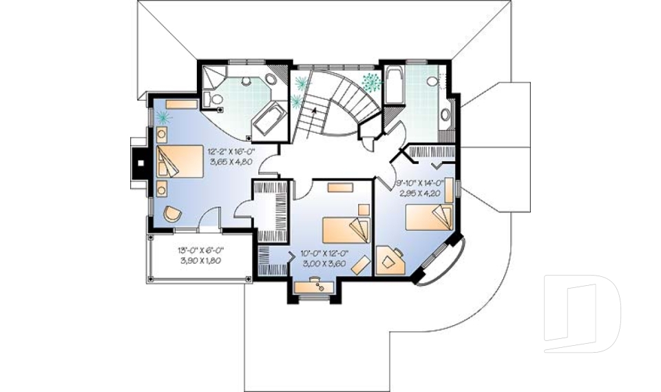 2nd level -  - Canne