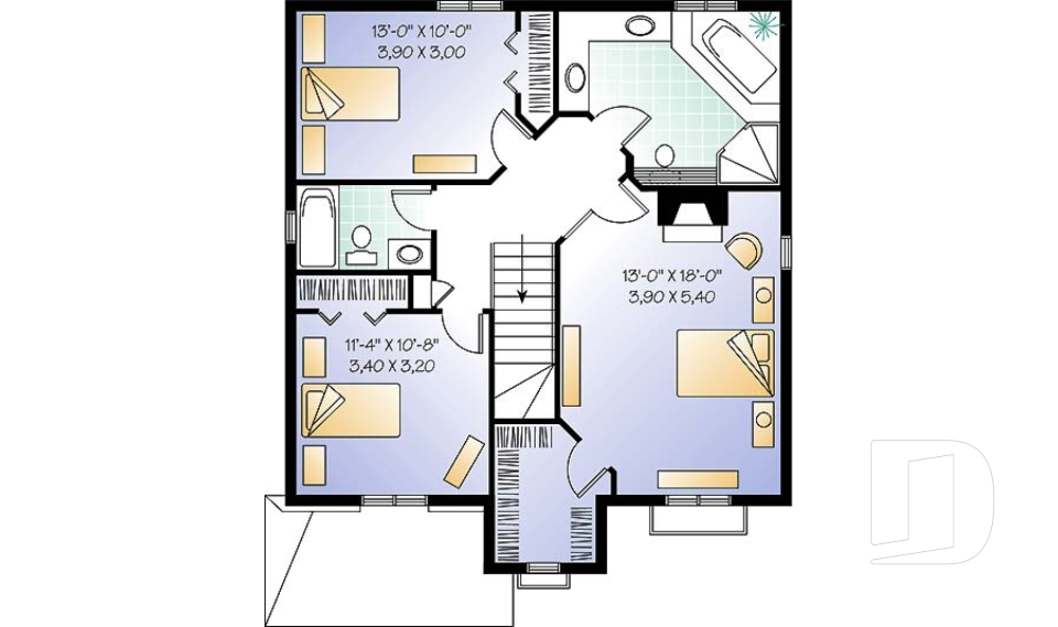 2nd level -  - Molene