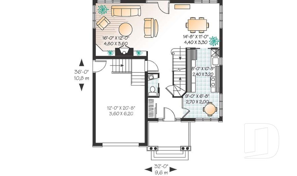 1st level -  - Myrtille