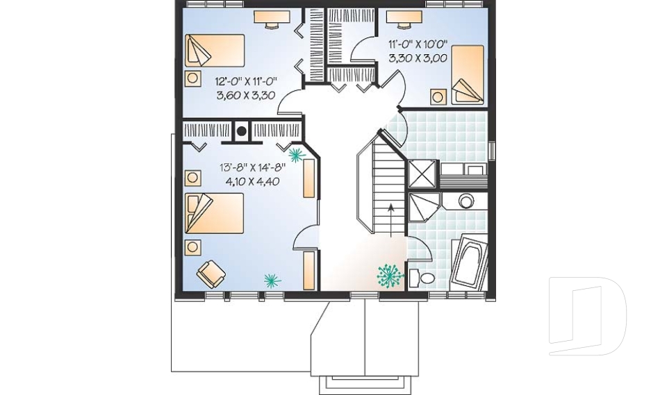 2nd level -  - Myrtille