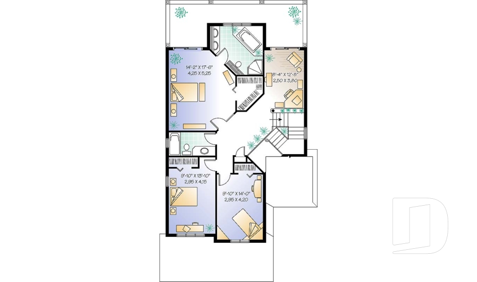 2nd level -  - Oak Lane