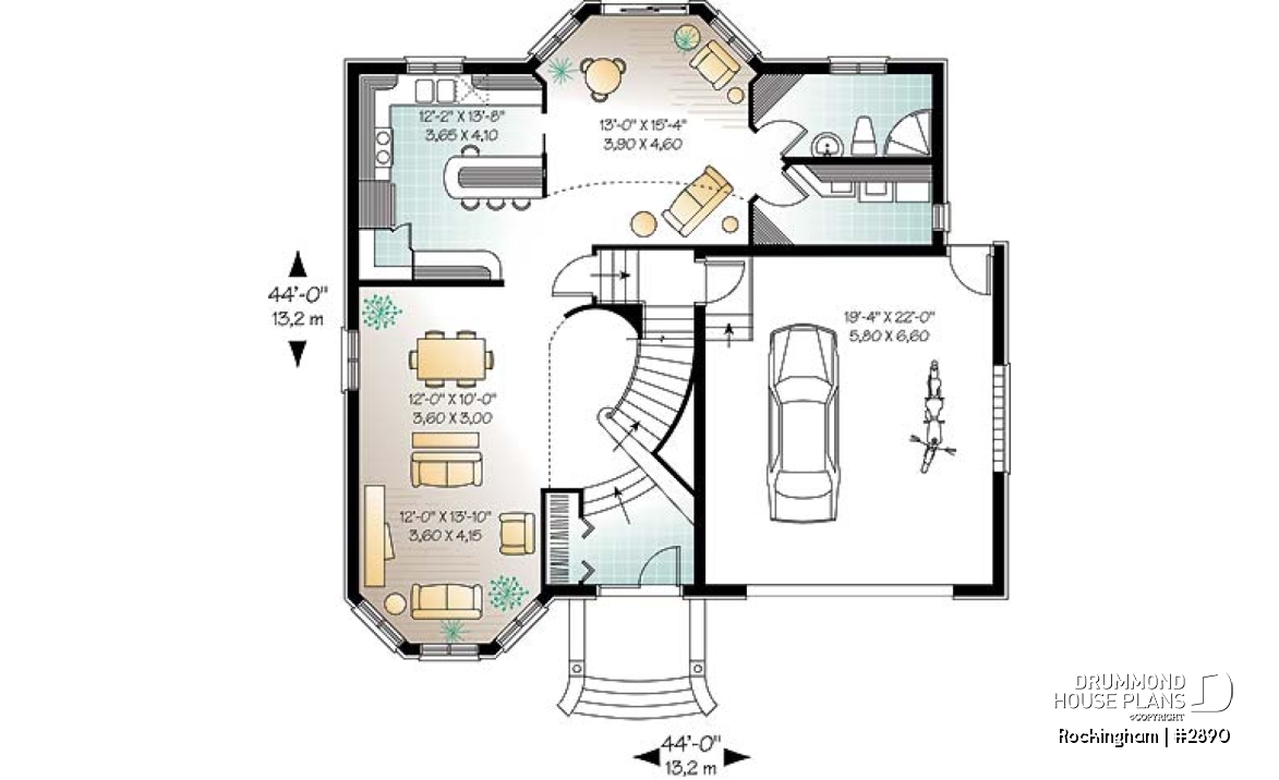 1st level - European 2 storey home with 4 bedrooms , including XL master suite - Rockingham