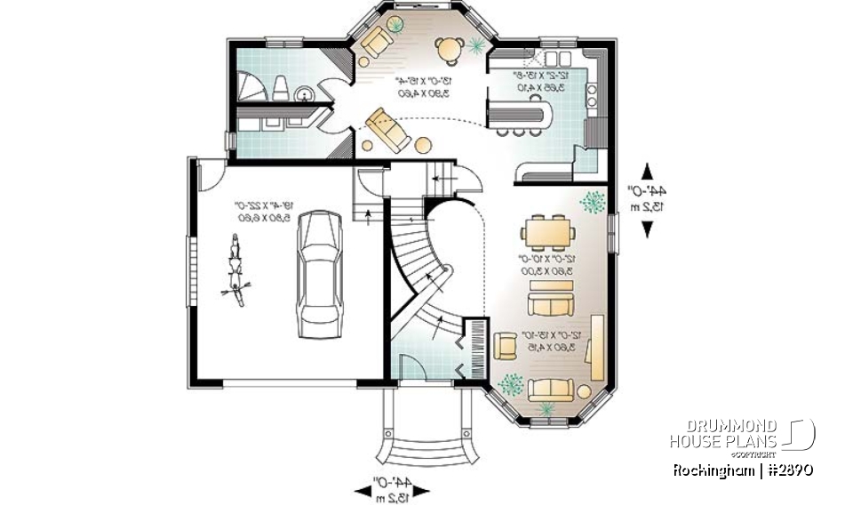 1st level - European 2 storey home with 4 bedrooms , including XL master suite - Rockingham