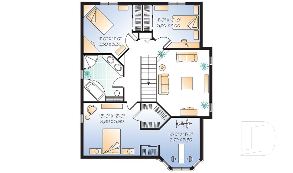 2nd level -  - California