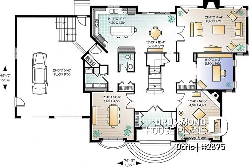 1st level - 4 bedrooms 3.5 bathrooms, master suite, formal living room, 2-car garage, home office, 9' ceiling on main - Doric