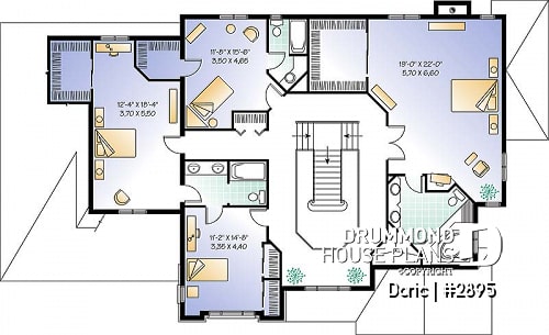 2nd level - 4 bedrooms 3.5 bathrooms, master suite, formal living room, 2-car garage, home office, 9' ceiling on main - Doric