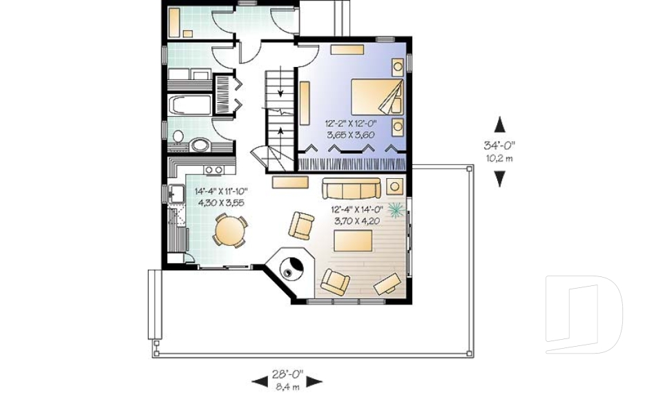 1st level -  - Lakeview