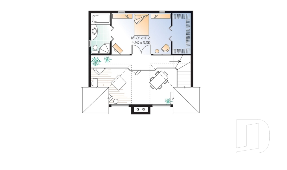 2nd level -  - Larchmont