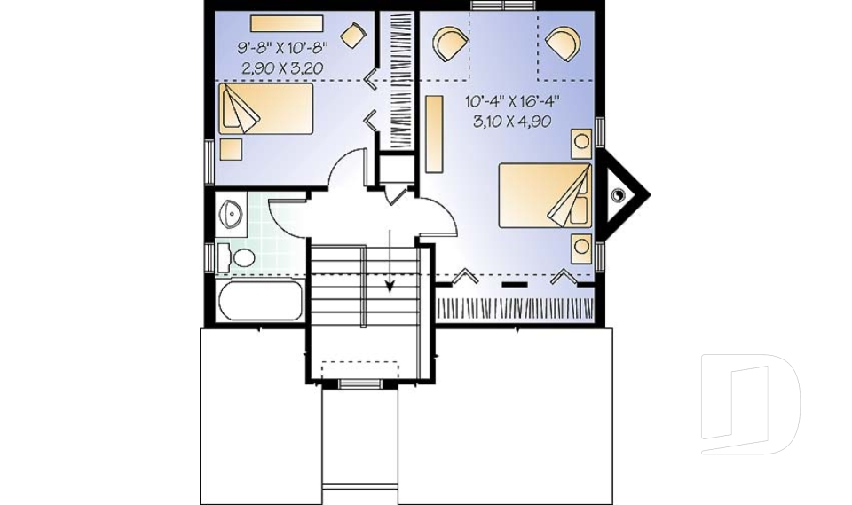 2nd level -  - Gaudry