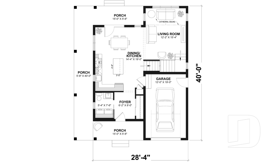 1st level -  - Larch Lake