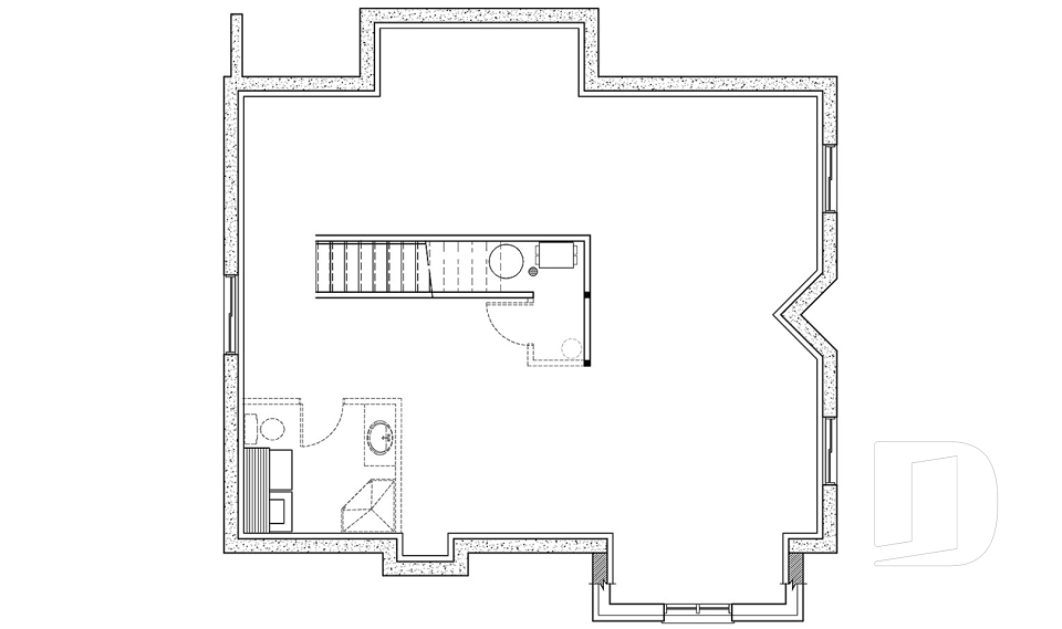 Unfinished basement -  - The Touchstone
