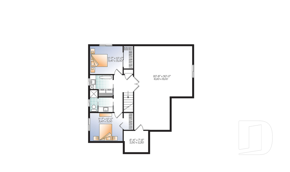 Finished basement (Optional $) -  - Galerno 5