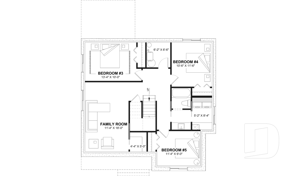 Finished basement (Optional $) -  - Sisken 3
