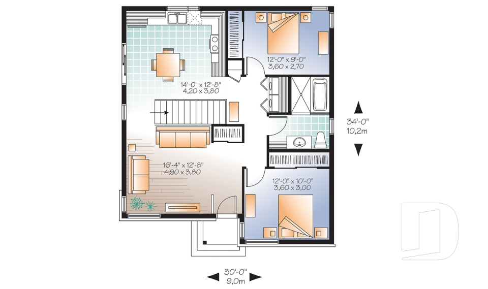 1st level -  - Rising Moon