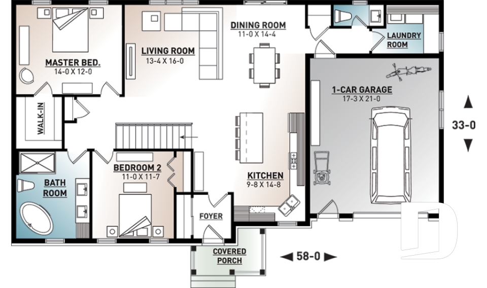 1st level -  - Erindale 4