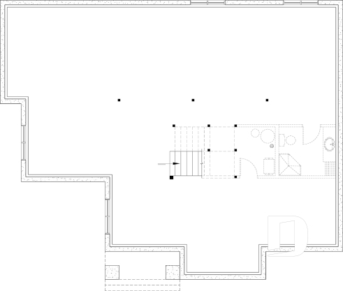 Unfinished basement - Bright Classic Bungalow with Cathedral Ceilings, 2 to 5 Bedrooms, Fireplace, and Main Floor Primary Suite - Hubert