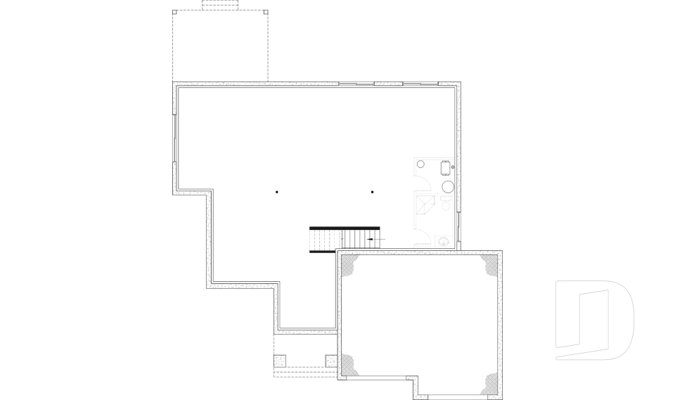 Unfinished basement -  - Hubert 3