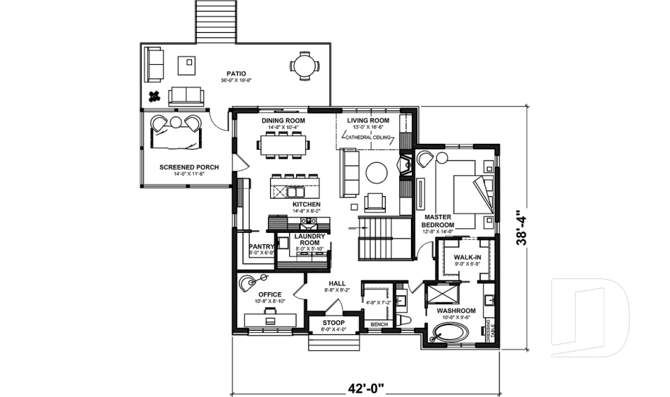 1st level -  - Muskoka