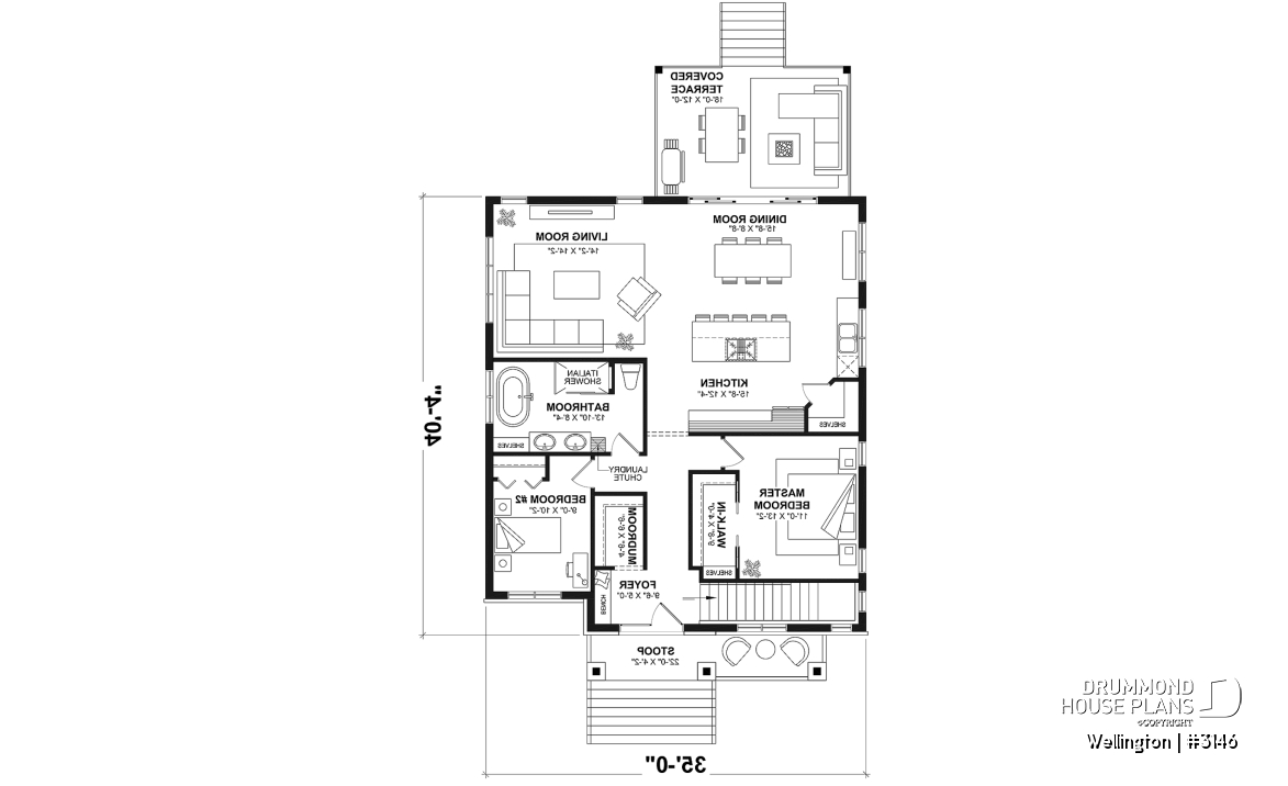 1st level - Modern Craftsman style 2 to 4 bedroom home with living &amp; family rooms, ideal home for big family - Wellington