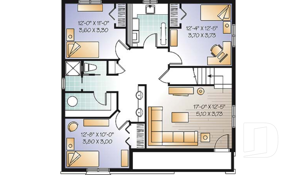 Finished basement (Optional $) -  - Madeira