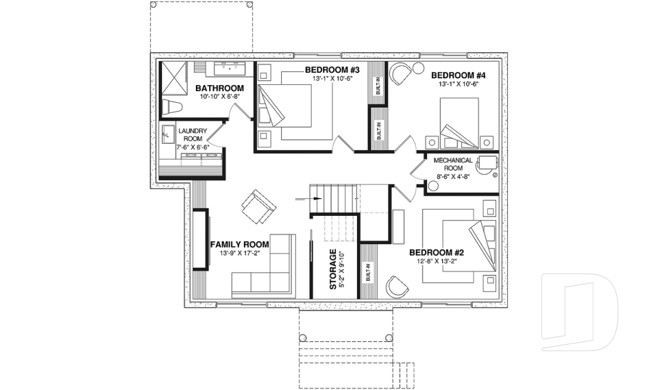 Finished basement (Optional $) -  - Ripley 2