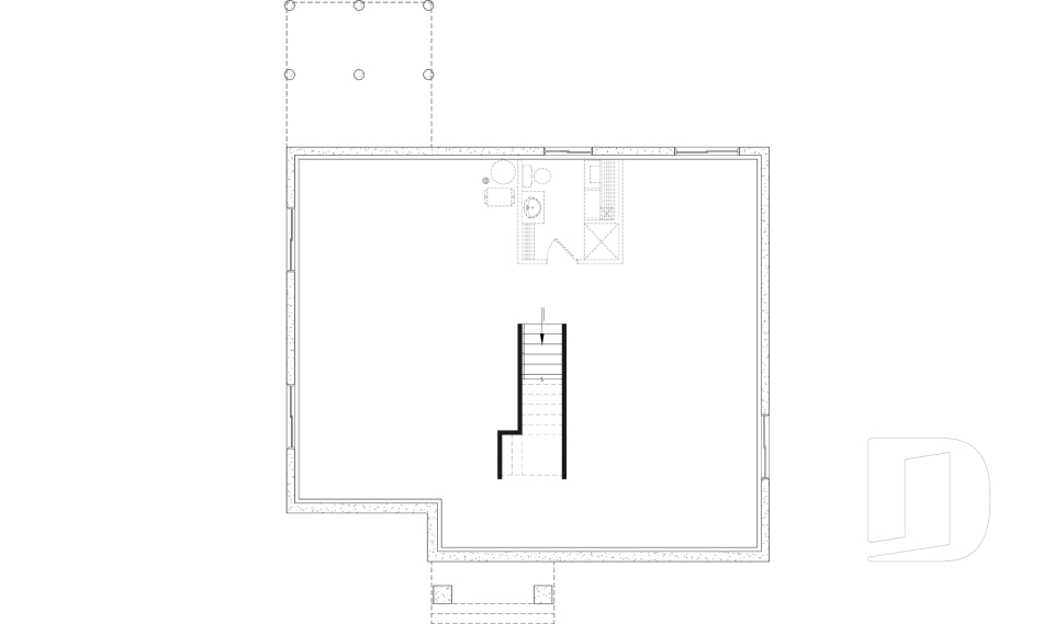 Unfinished basement -  - Barrington 4