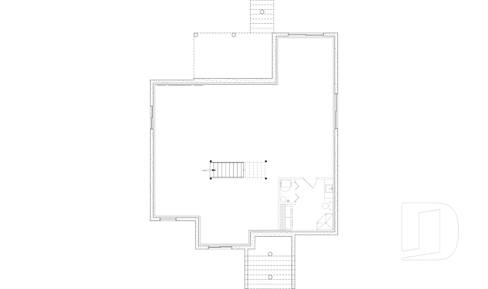 Unfinished basement -  - Elmwood