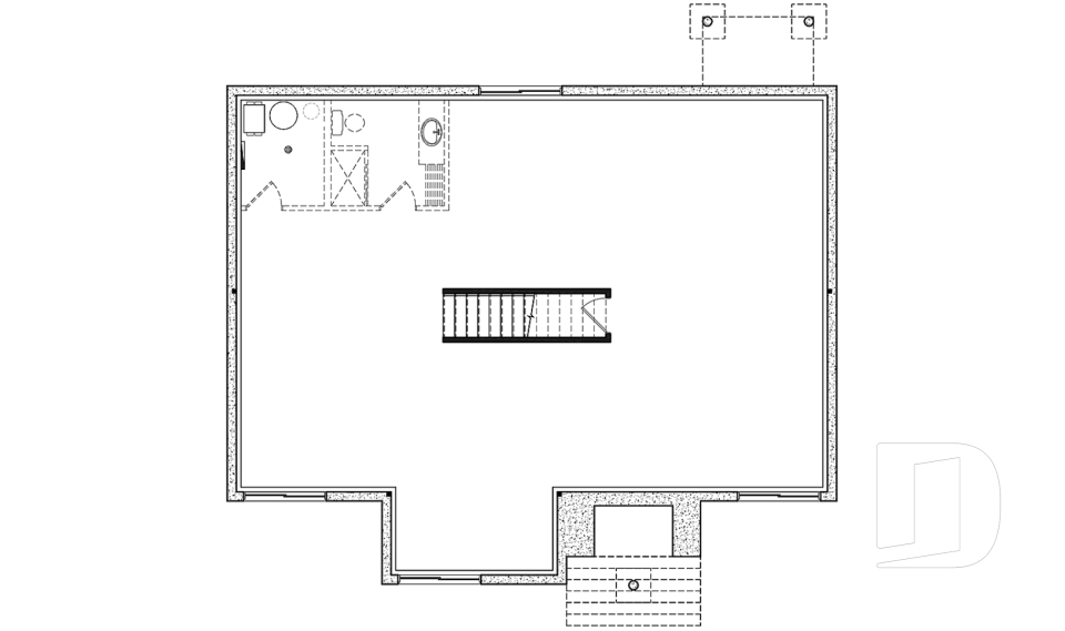 Unfinished basement -  - Scandia