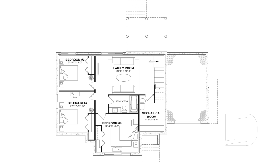 Finished basement (Optional $) -  - Boston 2