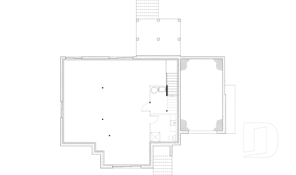 Unfinished basement -  - Boston 2