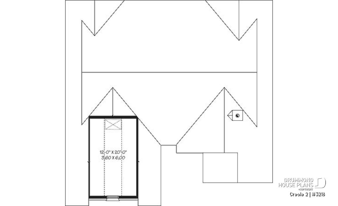 Bonus storage - 3 bedroom rustic bungalow, storage area above the garage, vast kitchen - Creole 2