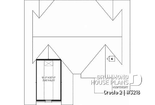 Bonus storage - 3 bedroom rustic bungalow, storage area above the garage, vast kitchen - Creole 2