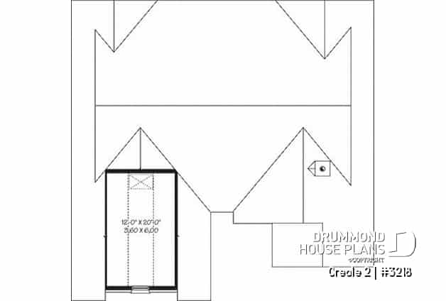 Bonus storage - 3 bedroom rustic bungalow, storage area above the garage, vast kitchen - Creole 2