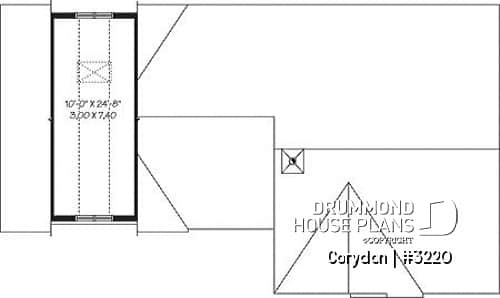 Bonus storage - Affordable Craftsman home with unfinished basement, and 2-car garage - Corydon