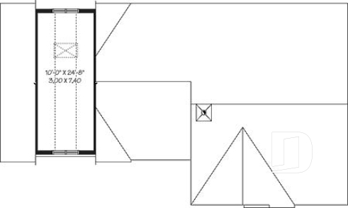 Bonus storage - Affordable Craftsman home with unfinished basement, and 2-car garage - Corydon