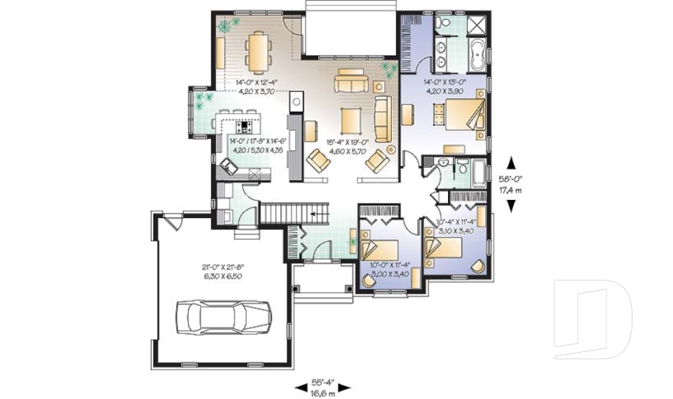 1st level -  - Oakdale