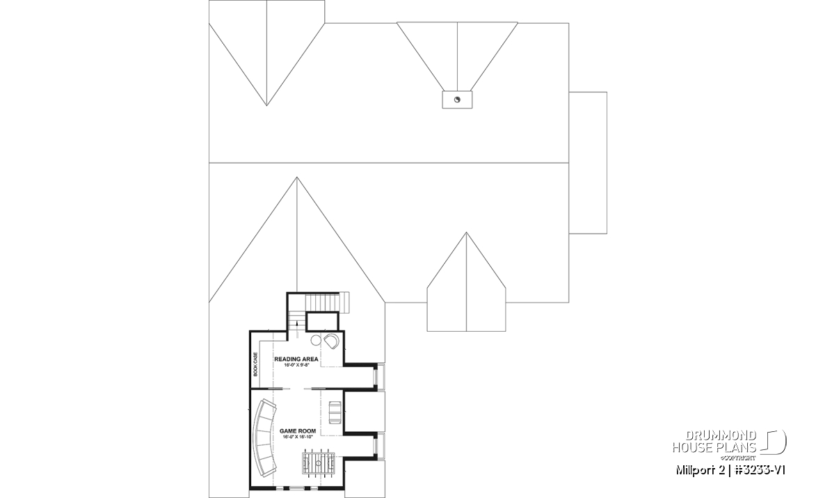 2nd level - 3 to 4 bedroom country ranch, garage, master suite with private terrace, huge covered balcony, 2 family rooms - Millport 2